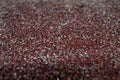 Texture of dry red clay with stones close-up Royalty Free Stock Photo