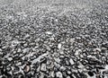 The exposed aggregate finish flooring, non slip Royalty Free Stock Photo