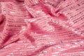 Texture, fabric, background. The hippo's skin is pink in color, Royalty Free Stock Photo