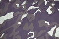 Texture of fabric with a camouflage painted in colors of the marsh. Army background image. Textile pattern of military camouflage Royalty Free Stock Photo