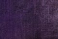 Texture of fabric. Dark purple old velvet fabric texture used as background. Violet background. Close up white cloth texture Royalty Free Stock Photo