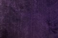 Texture of fabric. Dark purple old velvet fabric texture used as background. Violet background. Close up white cloth texture Royalty Free Stock Photo