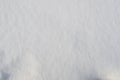 Texture of the fallen snow Royalty Free Stock Photo