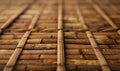 texture of finely woven bamboo matting Royalty Free Stock Photo