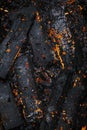 Texture of fire embers sparkles background