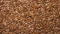 Flax grains background.The texture of flax grains is a top view. Royalty Free Stock Photo