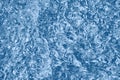 Texture foil blue classic color. Background for your design. Crumpled colored blue classic foil Royalty Free Stock Photo