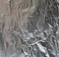 Texture of foil close-up. Metal background Royalty Free Stock Photo