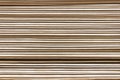 Texture in the form of a stack of cardboard beige Royalty Free Stock Photo