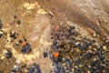 Creek, stones, wet sand Royalty Free Stock Photo