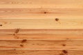 Texture of fresh wooden boards. Horizontal planks shield. Rough sawn pine boards stack on the construction site Royalty Free Stock Photo