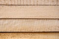 Texture of freshly sawn wood, whetstones, background, closeup