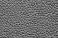 Texture friable leather of black color