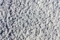 Texture of friable snow