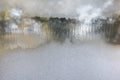 Texture of frosted glass. Abstract winter background. Royalty Free Stock Photo