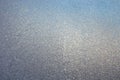 Texture of frosted glass. Winter background Royalty Free Stock Photo