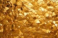 Texture with golden pieces. Generative AI