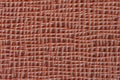Texture of grainy genuine leather, brown color. Concept of shopping, manufacturing. For background Royalty Free Stock Photo