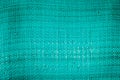 Texture graphic resource green plastic sack coat close up Royalty Free Stock Photo