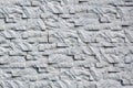 Texture gray decorative wall with corrugated surface