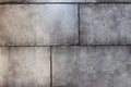 Texture of gray fashionable wall of concrete blocks, close-up, background, toughness Royalty Free Stock Photo