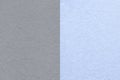 Texture gray, light blue paper background, half two colors. Geometric template for banner, presentation with copy space Royalty Free Stock Photo