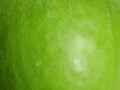 Texture of green apple macro photo as background Royalty Free Stock Photo