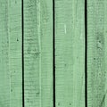 Texture of green planks Royalty Free Stock Photo