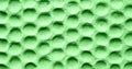 Texture of green wall in form of honey combs Royalty Free Stock Photo