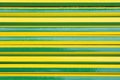 Texture green and yellow pencils alternating