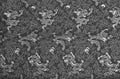 Texture of grey chinese silk Royalty Free Stock Photo