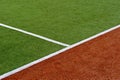 Texture of the herb cover sports field. Used in tennis, golf, baseball, field hockey, football, cricket, rugby.