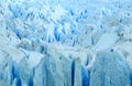 Texture of the Ice-blue Perito Moreno Glaciers, Los Glaciares National Park, El Calafate, Argentina, South America Royalty Free Stock Photo