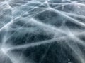 Texture of ice floes, Lake Baikal