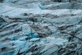 Texture of iceberg with dirty dust on ice wind shape