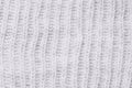 Texture of knitted gray warm fabric. Royalty Free Stock Photo