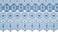 Texture lace fabric. lace on white background studio Royalty Free Stock Photo