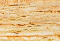 Texture layer of sweet classic cake Napoleon Royalty Free Stock Photo