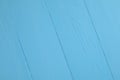 Texture of light blue wooden surface as background, closeup Royalty Free Stock Photo