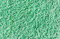 texture of light green terry towel. Textile background, top view, close-up Royalty Free Stock Photo