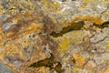 texture of limonite stone gemology Royalty Free Stock Photo