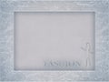 Texture with Luxury stylish ice frame Royalty Free Stock Photo