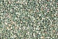 Texture from many dry green green peases grains top view closeup Royalty Free Stock Photo