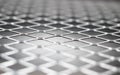 texture mesh metal rhombus close-up background top view