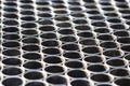 Texture of metal pipes. Selected focus Royalty Free Stock Photo