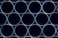 Texture of metal pipes Royalty Free Stock Photo