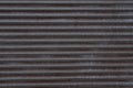 Texture of metal shutters