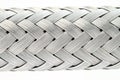 Texture of a metal wire braided reinforced hose