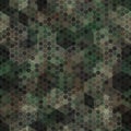 Texture military brown and tan colors forest camouflage seamless pattern Royalty Free Stock Photo