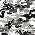 Texture military camouflage repeats seamless army black white hunting